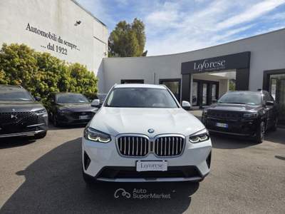 BMW X3 xDrive18D 48V Bianco usata Taranto