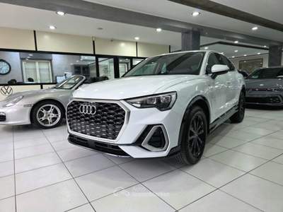 Audi Q3 SportBack S Line 35 2.0 TDI 150CV S tronic Pelle Bianco usata Mirabella Imbaccari