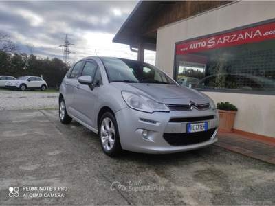 Citroen C3 C3 BlueHDi 75 Exclusive EURO 6 - POCHISSIMI KM Argento usata SARZANA