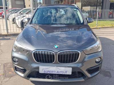 BMW X1 X1 X1 sdrive18d Advantage automatica Nero usata Dello