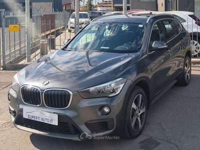 BMW X1 X1 X1 sdrive18d Advantage automatica Nero usata Dello