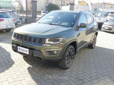 Jeep Compass trail 4wd aut Verde usata Treviglio