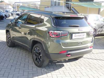 Jeep Compass trail 4wd aut Verde usata Treviglio