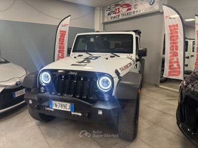 Jeep Wrangler DPF Rubicon Auto Soft Top Lungo Bianco usata Prato