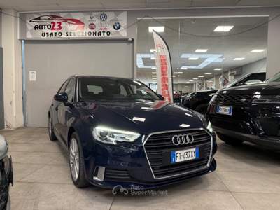 Audi A3 SPB 30 TFSI S tronic Sport 116CV Ok Neopatentati Blu/Azzurro usata Prato