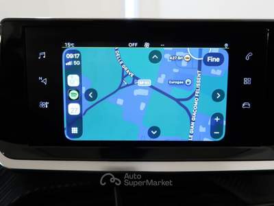 Peugeot 2008 2008 1.2 puretech Allure Pack s&s 100cv #RETRO CAMERA#CARPLAY# Nero usata VILLORBA