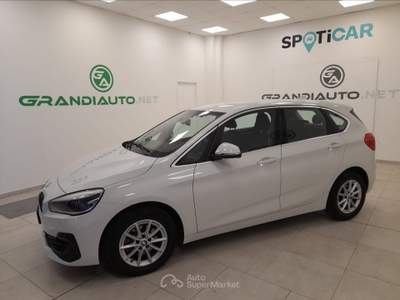 BMW Serie 2 Active Tourer 218i Serie 2 F/45-46 218i Active Tourer Business 140cv Bianco usata Alessandria