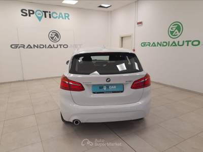 BMW Serie 2 Active Tourer 218i Serie 2 F/45-46 218i Active Tourer Business 140cv Bianco usata Alessandria