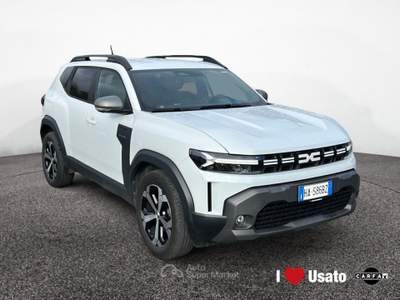 Dacia Duster III 1.6 hybrid Journey 140cv Bianco usata Roma