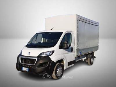 Peugeot Boxer Boxer 335 2.2 bluehdi 140cv centina telone Bianco usata Reggio nell'Emilia