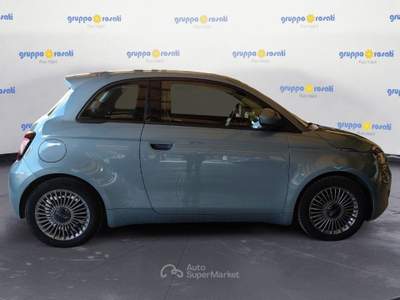 Fiat 500 IV 2020 500e 42 kWh La Prima Argento usata Roma