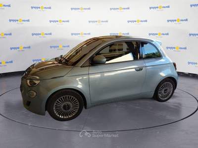 Fiat 500 IV 2020 500e 42 kWh La Prima Argento usata Roma