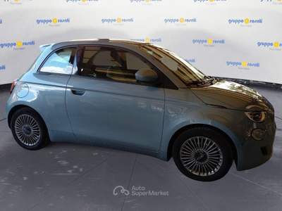 Fiat 500 IV 2020 500e 42 kWh La Prima Argento usata Roma