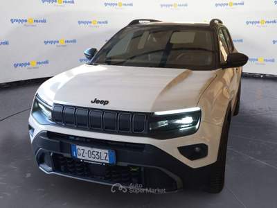 Jeep Avenger 4xe Hybrid 619 Overland 1.2 145cv 4xe Mhev Bianco usata Roma