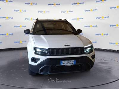 Jeep Avenger 4xe Hybrid 619 Overland 1.2 145cv 4xe Mhev Bianco usata Roma