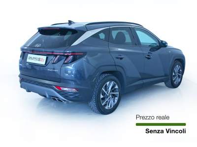 Hyundai Tucson 1.6 CRDi MHEV 2wd 136cv Xline DCT  Full Led/Sistema di navigazione Grigio usata Feltre
