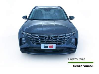 Hyundai Tucson 1.6 CRDi MHEV 2wd 136cv Xline DCT  Full Led/Sistema di navigazione Grigio usata Feltre