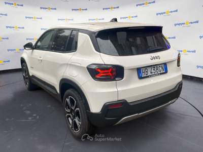 Jeep Avenger Benzina Summit1.2 100cv Bianco usata Roma