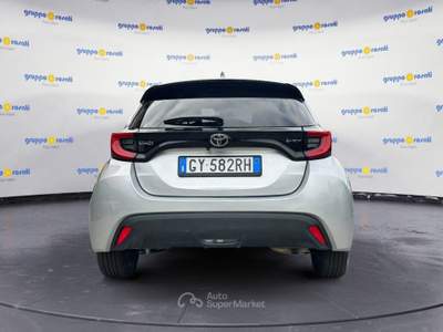 Toyota Yaris IV 2020 1.5h Trend Argento usata Roma