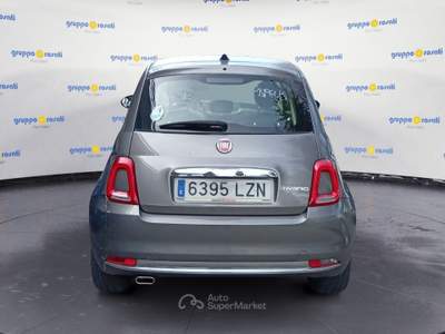 Fiat 500 (2015--->) 1.0 Hybrid Dolcevita Grigio usata Roma