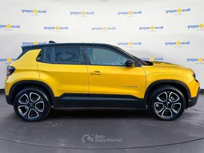 Jeep Avenger Bev My23 Summit 100% Elettrica Giallo usata Roma