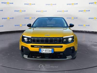 Jeep Avenger Bev My23 Summit 100% Elettrica Giallo usata Roma