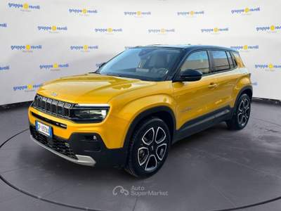 Jeep Avenger Bev My23 Summit 100% Elettrica Giallo usata Roma