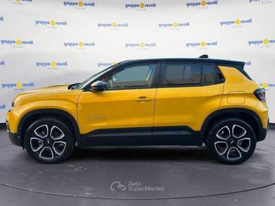 Jeep Avenger Bev My23 Summit 100% Elettrica Giallo usata Roma