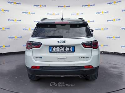 Jeep Compass II 2017 1.3 turbo t4 phev Limited 4xe at6 Bianco usata Roma