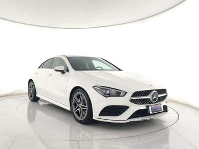 Mercedes-Benz CLA Cla coupe 200 d premium auto camera+c.18" Bianco usata Ghedi