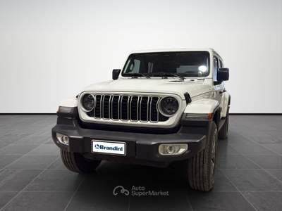 Jeep Wrangler Wrangler ice my24 2,0 bz limited edition sahara Bianco usata Firenze