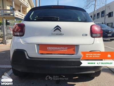 Citroen C3 C3 BlueHDi 100 S&S Feel Bianco usata Pescara