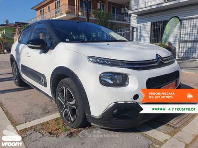 Citroen C3 C3 BlueHDi 100 S&S Feel Bianco usata Pescara
