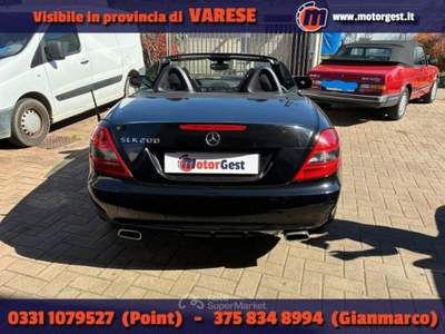 Mercedes-Benz SLK SLK 200 k Naked 184cv Nero usata Tradate