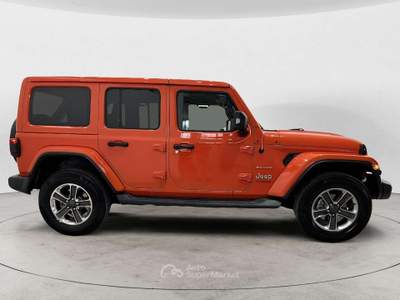 Jeep Wrangler Wrangler Unlimited 2.2 mjt II Sahara auto Arancione usata Milano