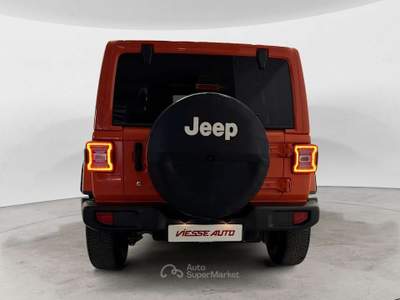 Jeep Wrangler Wrangler Unlimited 2.2 mjt II Sahara auto Arancione usata Milano