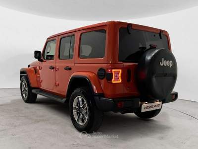 Jeep Wrangler Wrangler Unlimited 2.2 mjt II Sahara auto Arancione usata Milano