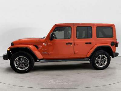 Jeep Wrangler Wrangler Unlimited 2.2 mjt II Sahara auto Arancione usata Milano