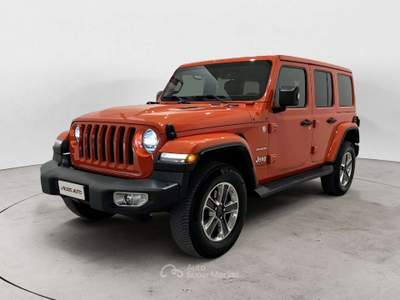 Jeep Wrangler Wrangler Unlimited 2.2 mjt II Sahara auto Arancione usata Milano