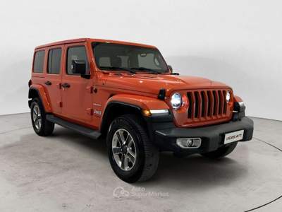 Jeep Wrangler Wrangler Unlimited 2.2 mjt II Sahara auto Arancione usata Milano