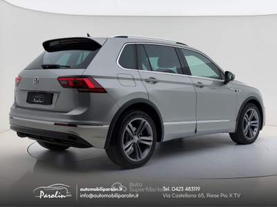 Volkswagen Tiguan 1.6 tdi Sport R-Line LED-CarPlay-19'' Grigio usata Riese Pio X