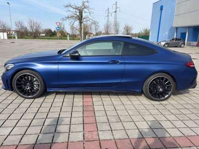 Mercedes-Benz Classe C Coupe 4matic auto Head Up Display Blu/Azzurro usata Noventa Padovana
