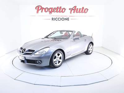 Mercedes-Benz SLK SLK Roadster kompressor Sport 184cv PELLE CARTIER Grigio usata Riccione