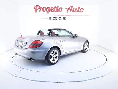 Mercedes-Benz SLK SLK Roadster kompressor Sport 184cv PELLE CARTIER Grigio usata Riccione