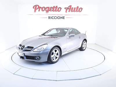 Mercedes-Benz SLK SLK Roadster kompressor Sport 184cv PELLE CARTIER Grigio usata Riccione