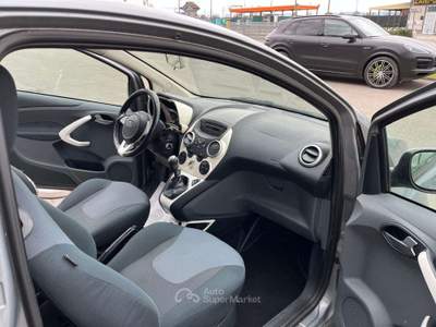 Ford Ka+ Ka II 3p 2009 Ka 1.2 c/esp,tcs 69cv E5 IMP. METANO Argento usata Calerno di Sant'Ilario d'Enza