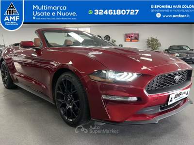 Ford Mustang 2.3l EcoBoost *Premium/SHZ/LED/Telecamera* Rosso usata Roma