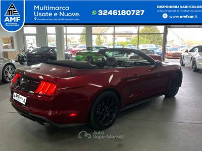 Ford Mustang 2.3l EcoBoost *Premium/SHZ/LED/Telecamera* Rosso usata Roma