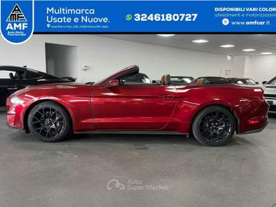 Ford Mustang 2.3l EcoBoost *Premium/SHZ/LED/Telecamera* Rosso usata Roma