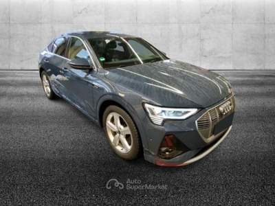 Audi e-tron SPB 55 quattro S line edition Blu/Azzurro usata Pieve di Cento